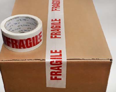 Fragile' Printed Tape